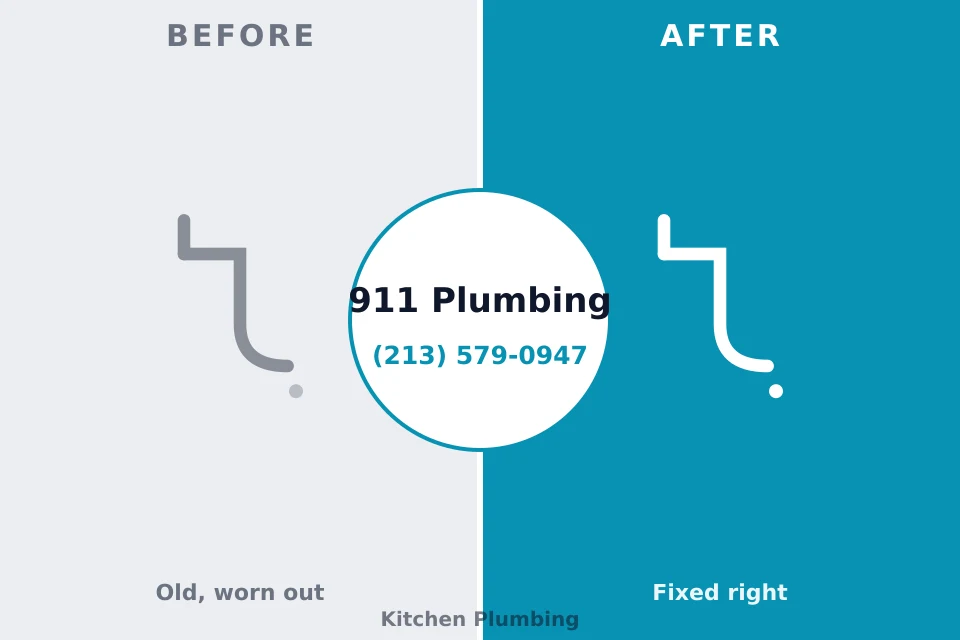 Before and after: plumbing repair Pine Knoll Shores, NC